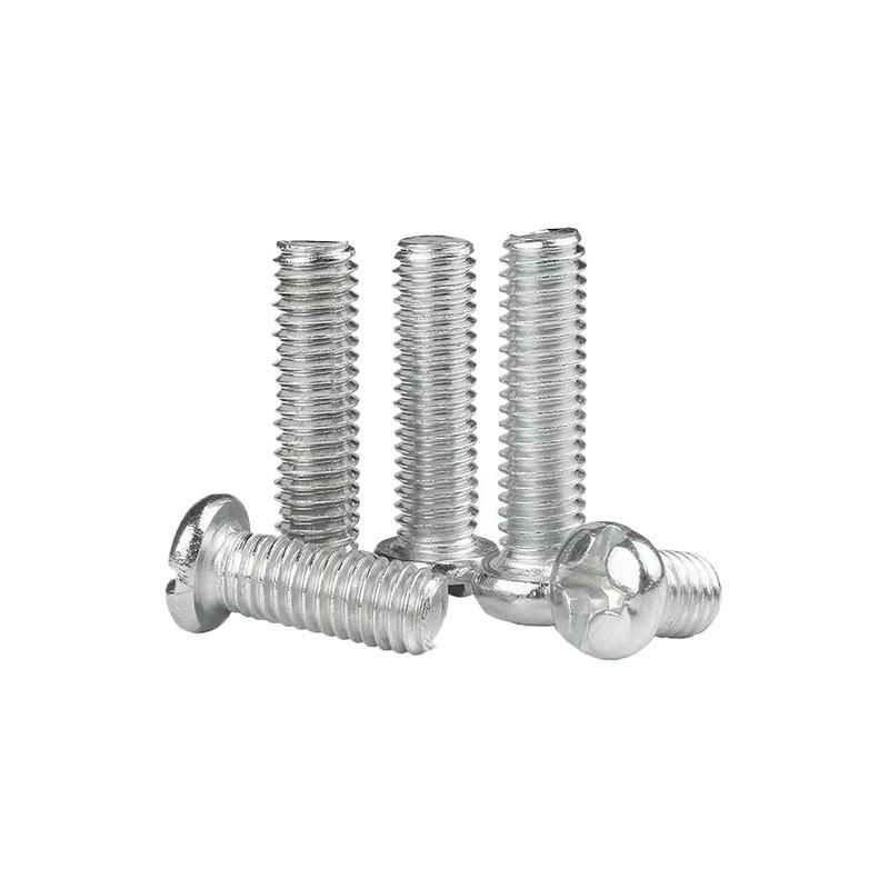 4.8 Grade Galvanized Phillips Round Head Screw (M2-M8)