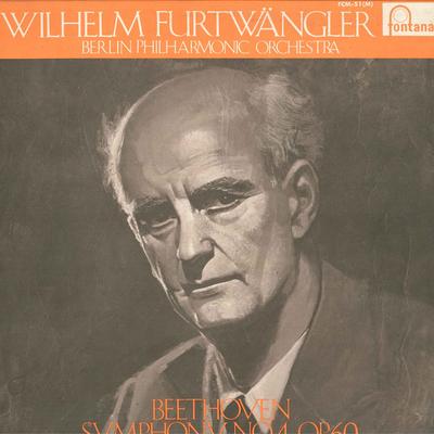 LP Record WILHELM FURTWANGLER(COPND.)/BERLIN  - Beethoven Symphony No.4 Op.60 FCM51M FONTANA 1973 Japan Classical Used
