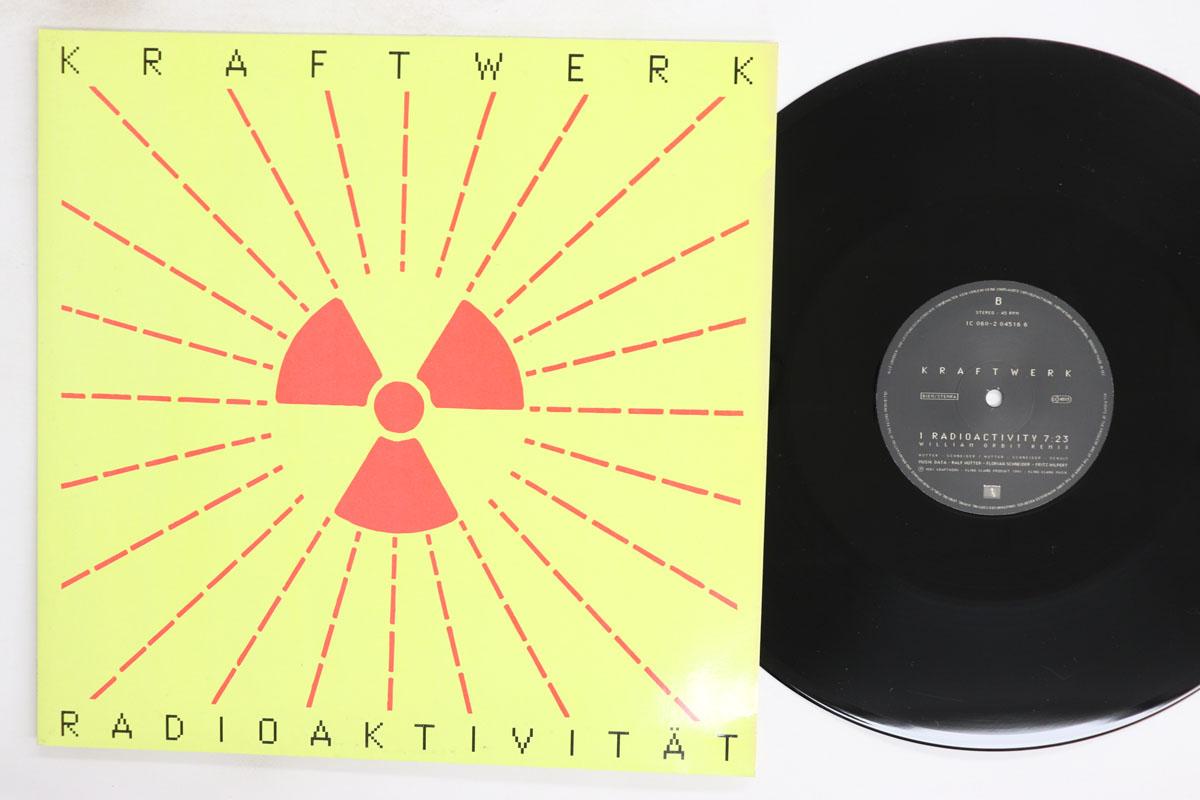 12-дюймовая пластинка KRAFTWERK Radioaktivitat 1C0602045166 Kling Klang 1991 Европа Рок Б/у