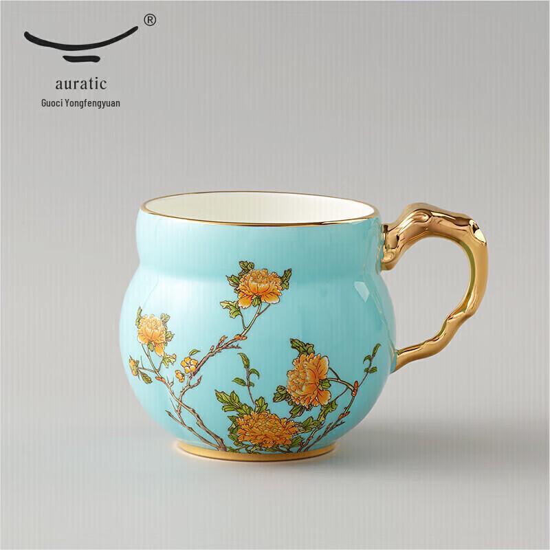 Yongfengyuan Furenci West Lake Blue Ceramic Mug