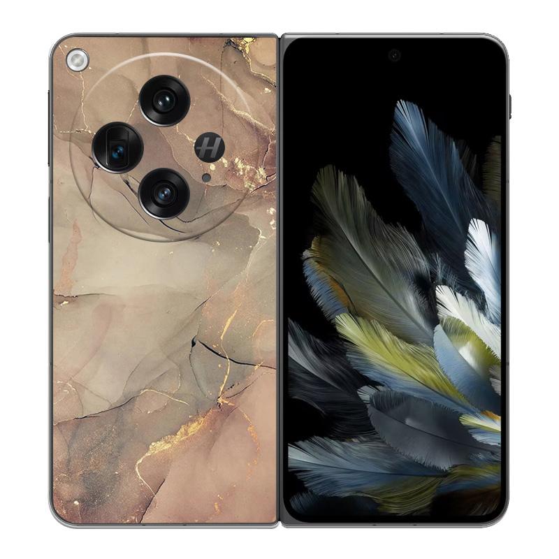 For Oneplus Open Case Marble Cover Phone Case For One Plus Open 5G Hard Plastic Back Protective Oneplus Open 7.82" Bumper Funda