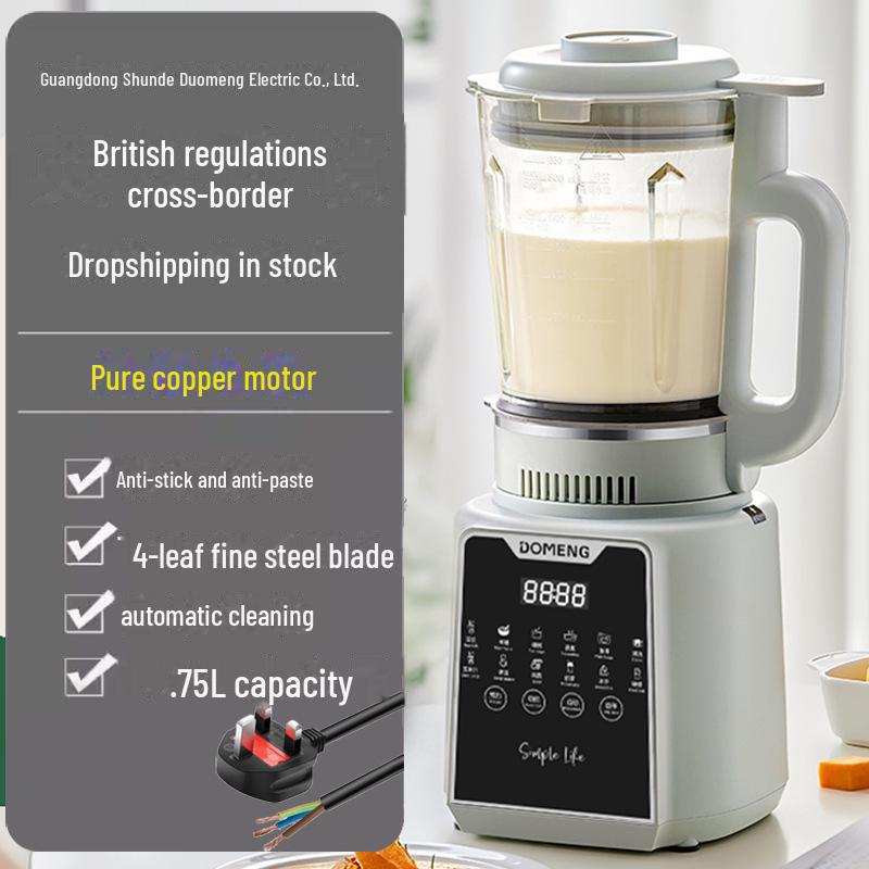 

Duomeng Автоматическая соевая соковыжималка и бесшумная соковыжималка, 110 В, совместима с США/ЕС