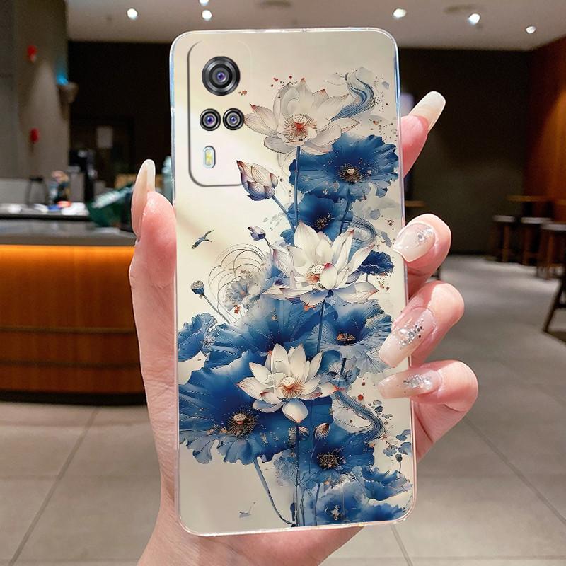 For vivo Y31 2021 Case Cute Cool Boys Girls Transparent Silicone Back Cover For Vivo Y53S 4G Y31 Y51 Y51A Y 31 V2036 Phone Case