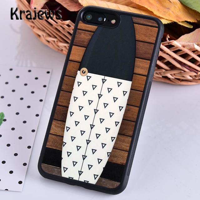 Krajews Surfer Surf Hang Loose Shaka Phone Case For iPhone 17 Air 16 15 14 Plus 11 12 13 Pro Max Coque Shell Fundas