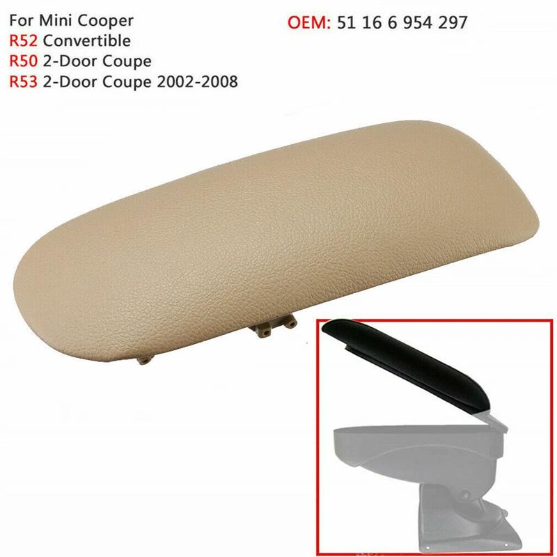 51166954297 Car Center Box Console Armrest Cover Lid For Mini For Cooper R55 2002-08 Replacement Car Accessories 51166954289