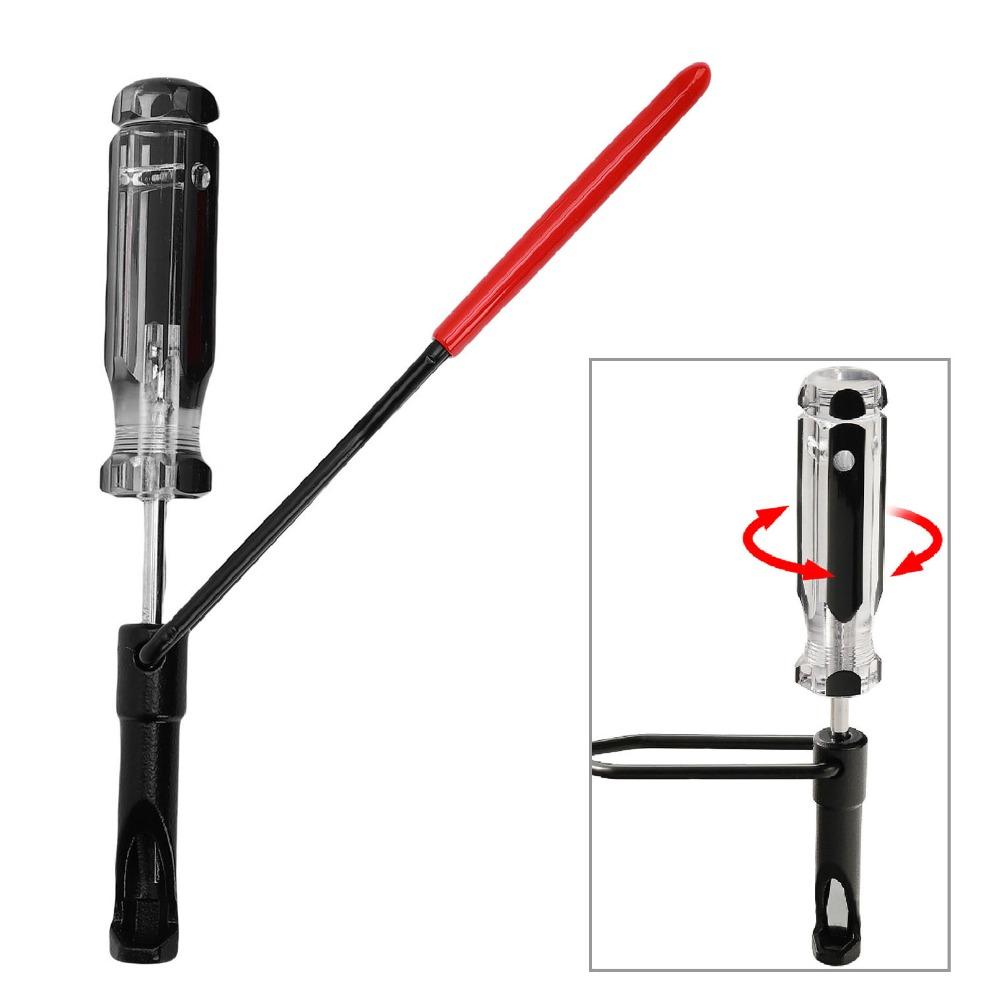 2PCS 10mm Valve Adjustment Tool 2-In-1 Combo Slotted Adjustment Stud Jam Nut Tool Auto Shop