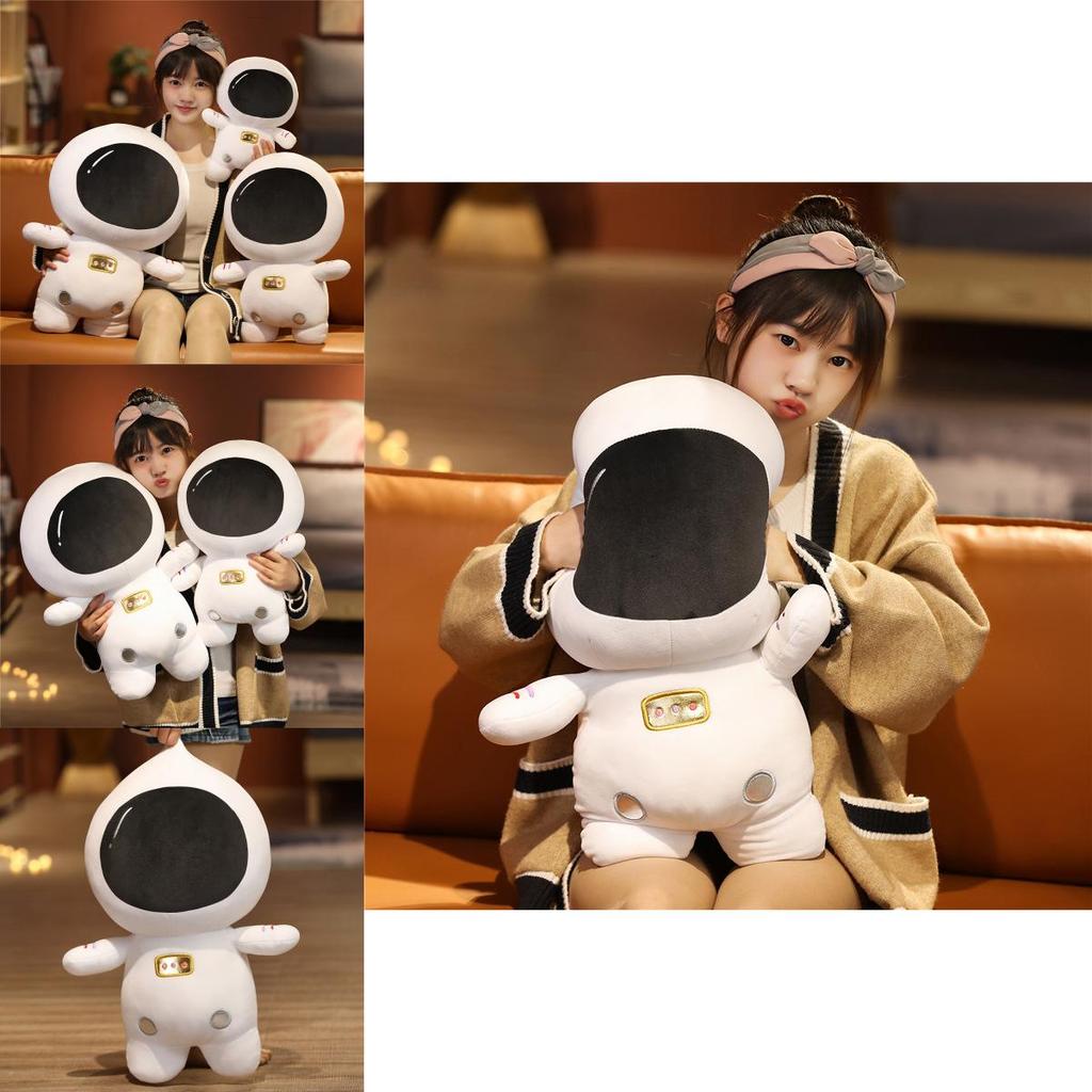 Creative Astronaut Plush Pillow Soft Alien Character Cushion For Kids Cozy Gift