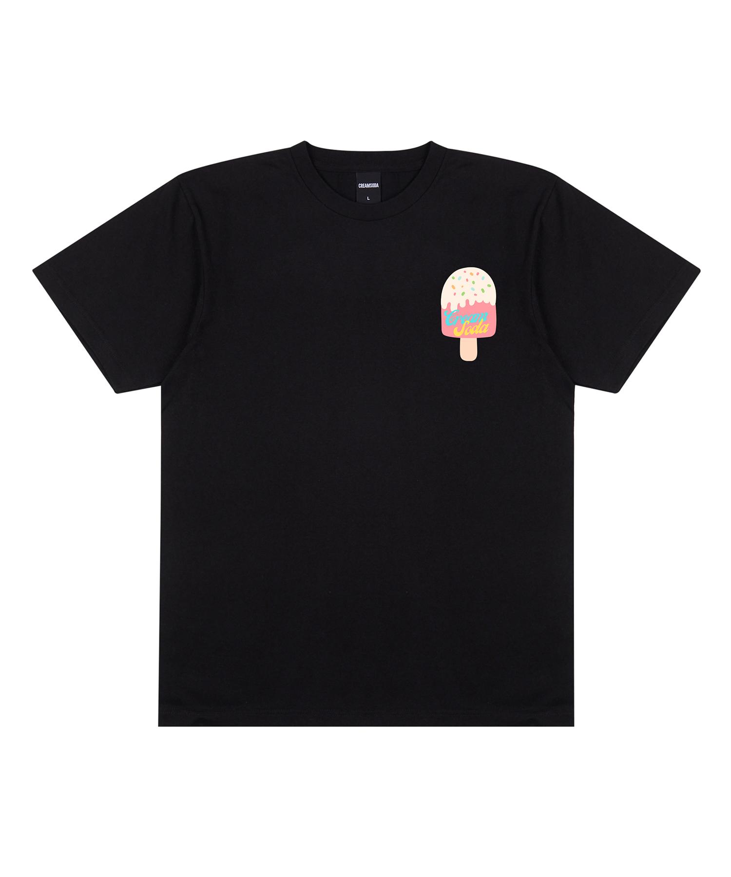 Cream Soda Lab Lab Ice Cream Short Sleeve T-Shirt Black Xl