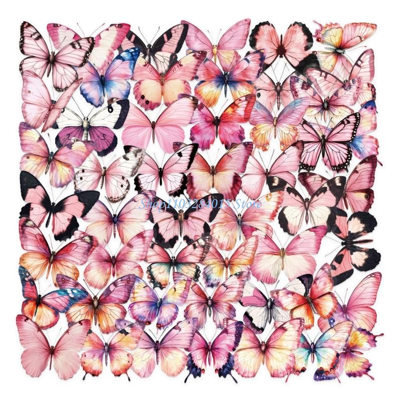 R6FF Artistic Scrapbooking Sticker Scrapbook Accessories Sticker, Waterproof Decorative Sticker for Scrapbooking, Letters