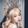 Alloy Crown Tiaras Headband Cosplay Wedding Hair Accessories Ladies Hair Hoop