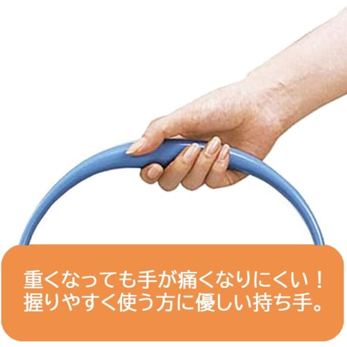 Shinki Gosei Tombow New Select Bucket, 10L, Blue, Set of 2, Dimensions: 30cm Wide x 27.5cm Diameter x 25.5cm High, B-10, Made in Japan