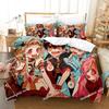 Ground-Bound Boy Hanako-Kun Toilet-Bound Bedding Set Anime Duvet Cover Sets Comforter Beding Double Size Adults Kids Gift