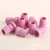 10Pcs Alumina Ceramic Ceramic Current Shunt Welding Torch Gas Diffuser  for MIG CO2 Welding Torch