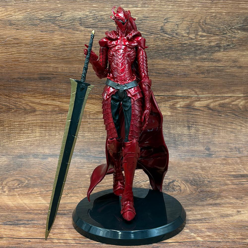 22CM Solo Leveling Blodröd Befälhavare Igris Animefigur Svart Röd Färg Modell Leksak