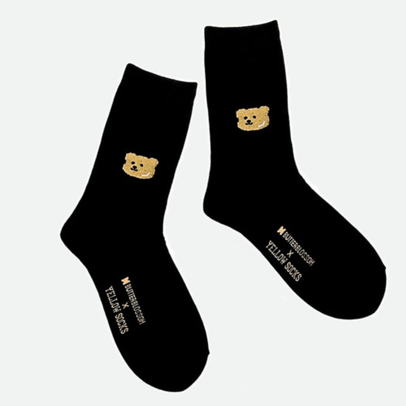 YELLOWSOCKS [YELLOWSOCKS] BLACK