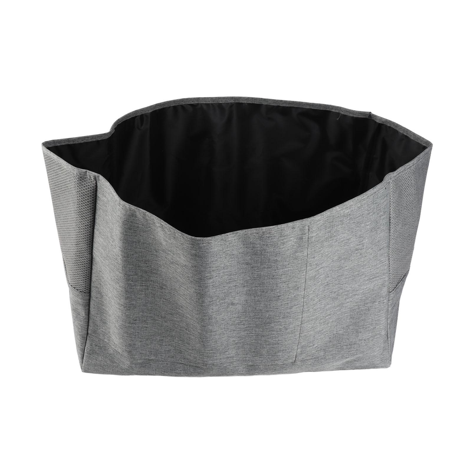 

Sewing Machine Dust Cover 3 Layer Foldable Polyester Sewing Machine Protective Cover for Most Standard Sewing Machine серый