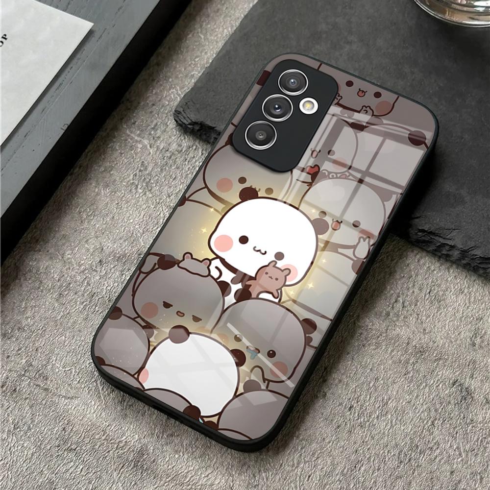 Cute BuBu DuDu Phone Case For S24 Ultra Samsung S23 S22 S20 Fe S21 Plus Galaxy A54 A34 A24 A53 Glass Cover