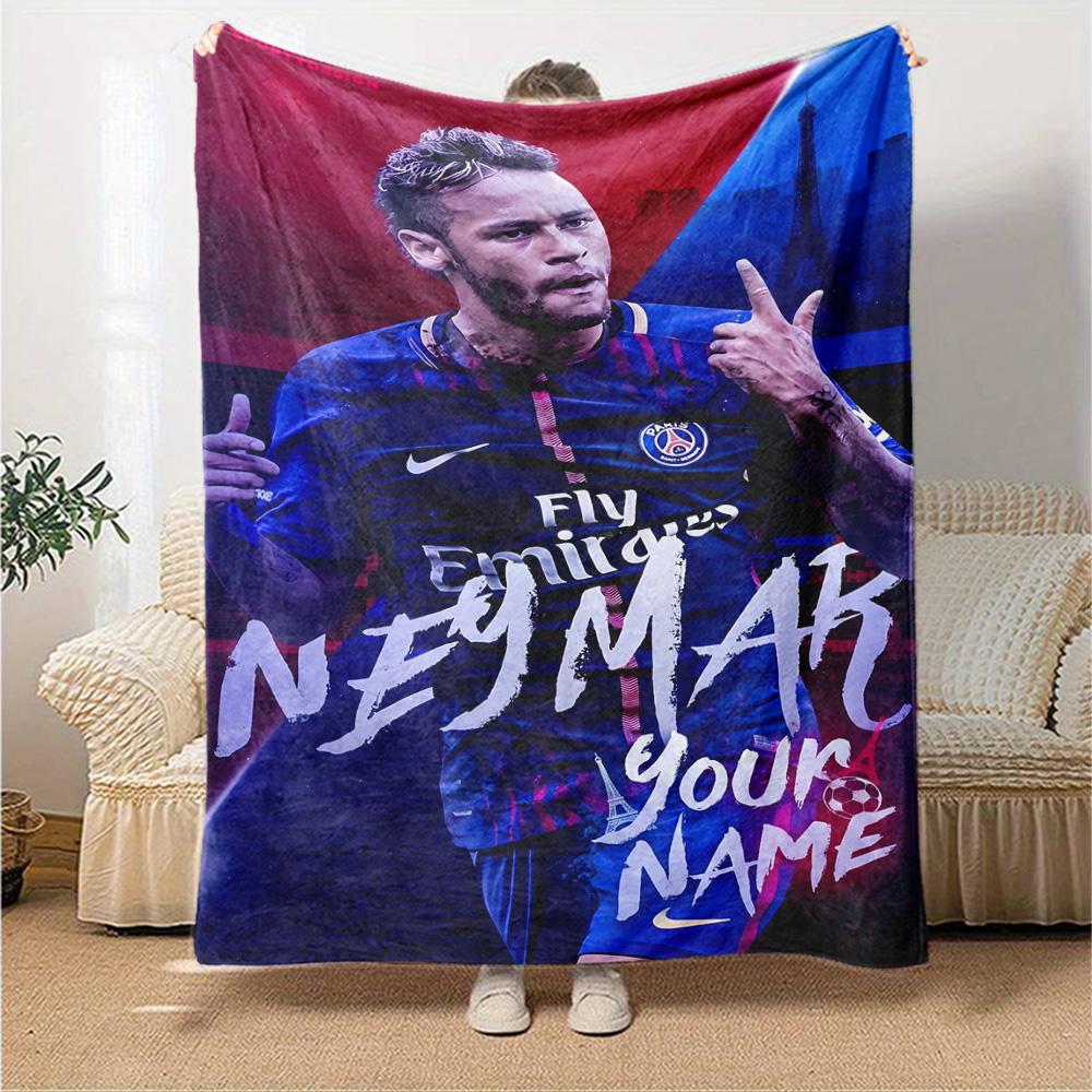 Neymar S Golden Moment Blanket Ultrasoft Suitable For Bedding Seaside Livingroom For All Occasions Modern Style Perfect Gift For Relatives And Friends