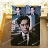 Zhu Yilong HD Poster Pillowcase+ Duvet Cover Single Dormitory Student Knit Long Long Lifestyle Photos Double Bedding Set