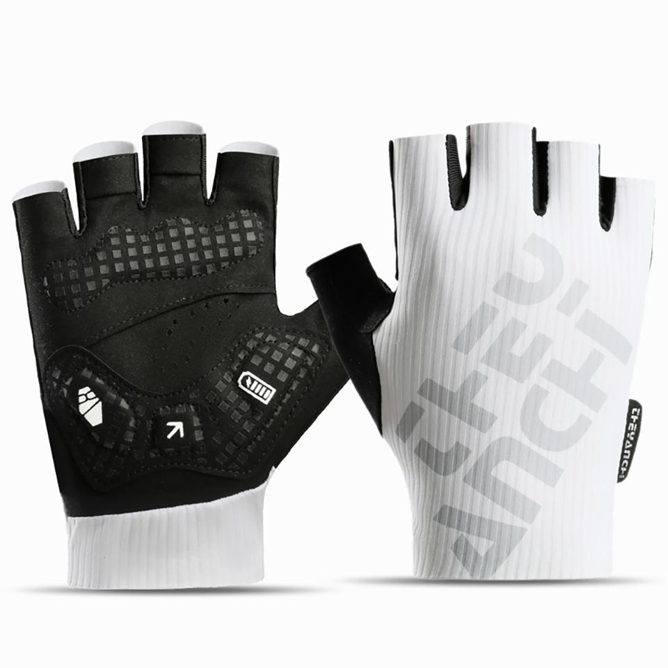 KoKossi Summer Bicycle Cycling Half Finger Gloves Breathable Shockproof Fingerless Gloves Anti-slip Gym Training Sports Gloves