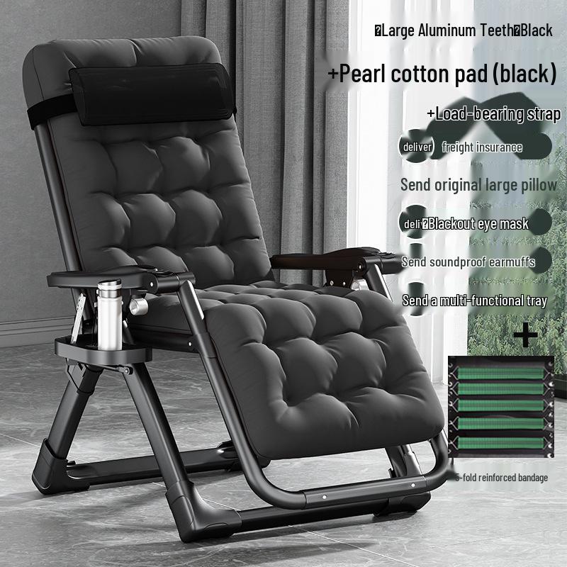 Premium Reclining Backrest Chair for Relaxing and Sleeping, Foldable for Home & Balcony Use