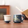 OLOEY Dragon Charm Ceramic Office Mug