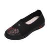 Spring new cloth shoes women's single shoes non-slip one pedal middle-aged and elderly