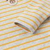 Dave & Bella Kids' Striped Half-High Collar Long Sleeve T-Shirt