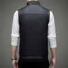 Men's Waistcoat Standing Collar Outdoor Sports Double-sided Vest Vest Clip Sleeveless Trend Coat