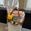 OLOMM Fashion Travel Duffle Bag with Shoe Compartment