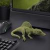 Computer Monitor Dinosaur Accessory 4 Pcs 3D Printed Topper, Fun Office Desk Decor, Toy for Cute Animal Car Dashboard Monitor, TV, Picture Frame Decor