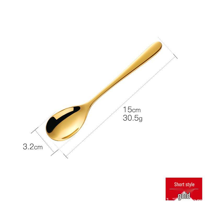 304 Stainless Steel Long Handle Coffee Stirring Spoon