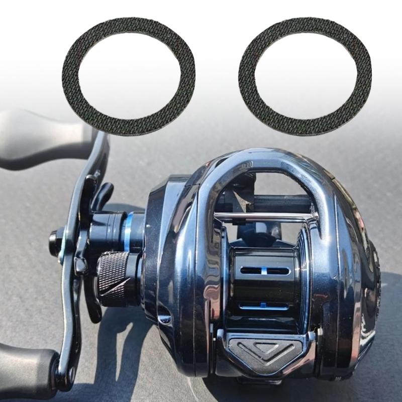 Pack of 5 Drag Washer High Quality Carbon Fiber Brake Pad for Fishing Reel Smooth Operate and Long Lasting Performances