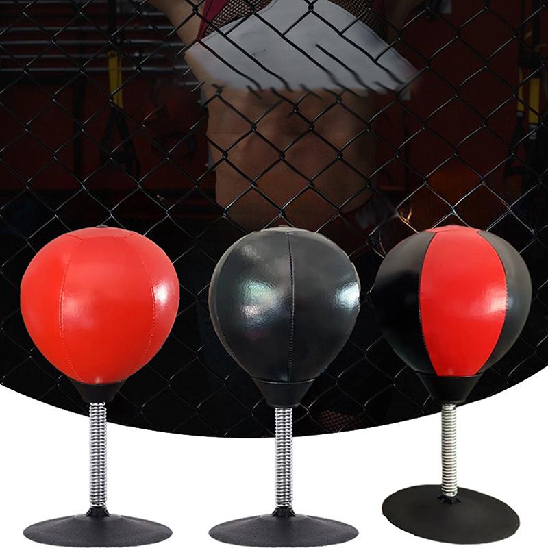 Desktop Boxing Ball Have Suction Cup Desk Punching Bag Boxing Equipment Kids And Adults Stress Relief Boxing Practice Exercise