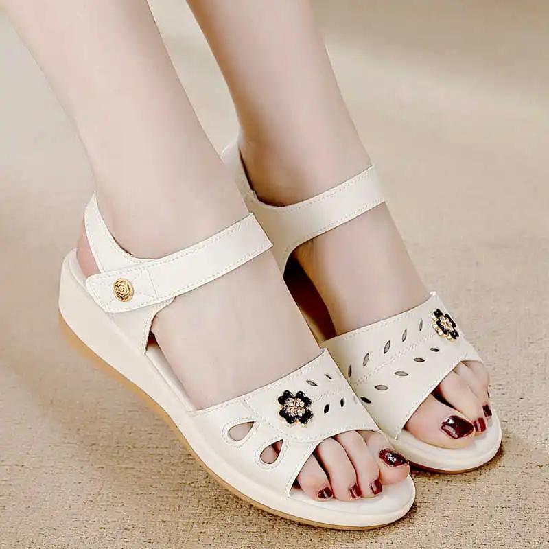 Ribbon Round Toe Sneakers Women Red Women's Sandals Large Sizes Shoes Home Slippers Sneakers Sport Advanced High Grade