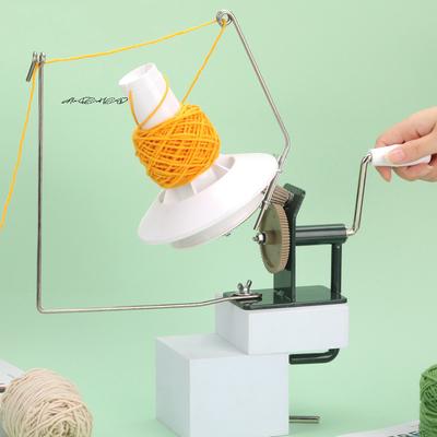 Manual Wool Ball Winder For Winding Yarn Skein Thread And Fiber Hand Operated Swift Wool Yarn Winder For Knitting And Crocheting