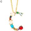 BLUELANS NECKLACE Wonderful English Letters Chain Necklace Jewelry Cubic 26 Pendant Women Present