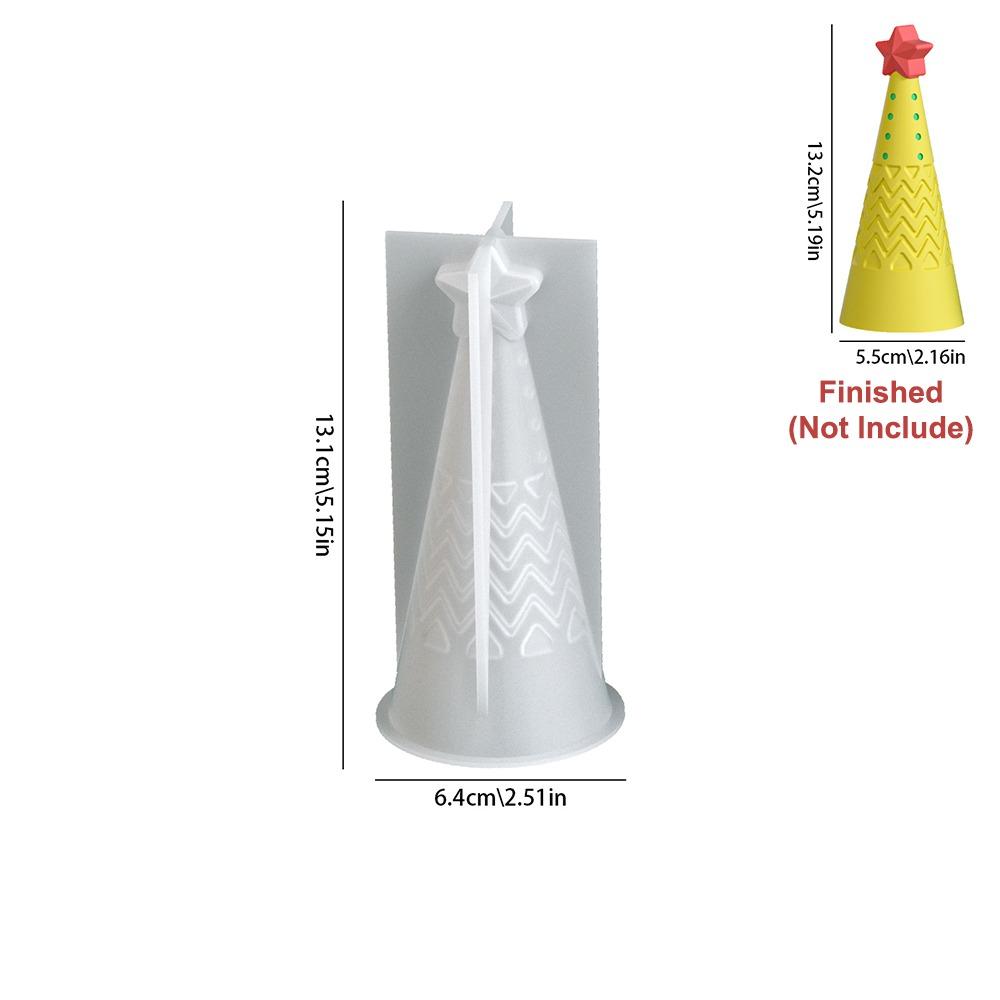 Epoxy Resin Soap Ornament Mold Silicone Candle Making Kit New Cake Resin Mold  Xmas Decor