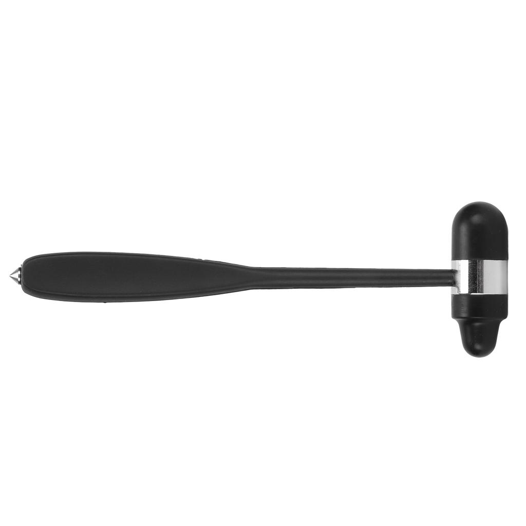 Neurological Examination Reflex Hammer Massage T Shape Silicone Head Percussion Reflex Hammer with Pointed Tip Handle