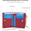 Baellerry Women's Short Purse Pu Leather Wallet Zipper Coin Purse Snap Button Billfold Simple Fashion Card Holder