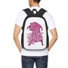 RATZs PINK MOUSE Merch Student Backpack School Bag Hiking Travel Daypack for Boys Girls Fashion Bookbag Shoulder Bags