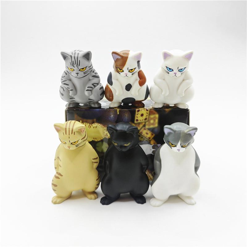 

Brutal Stance Aggressive Cat Pvc Blind Box Anime Character Model Toy