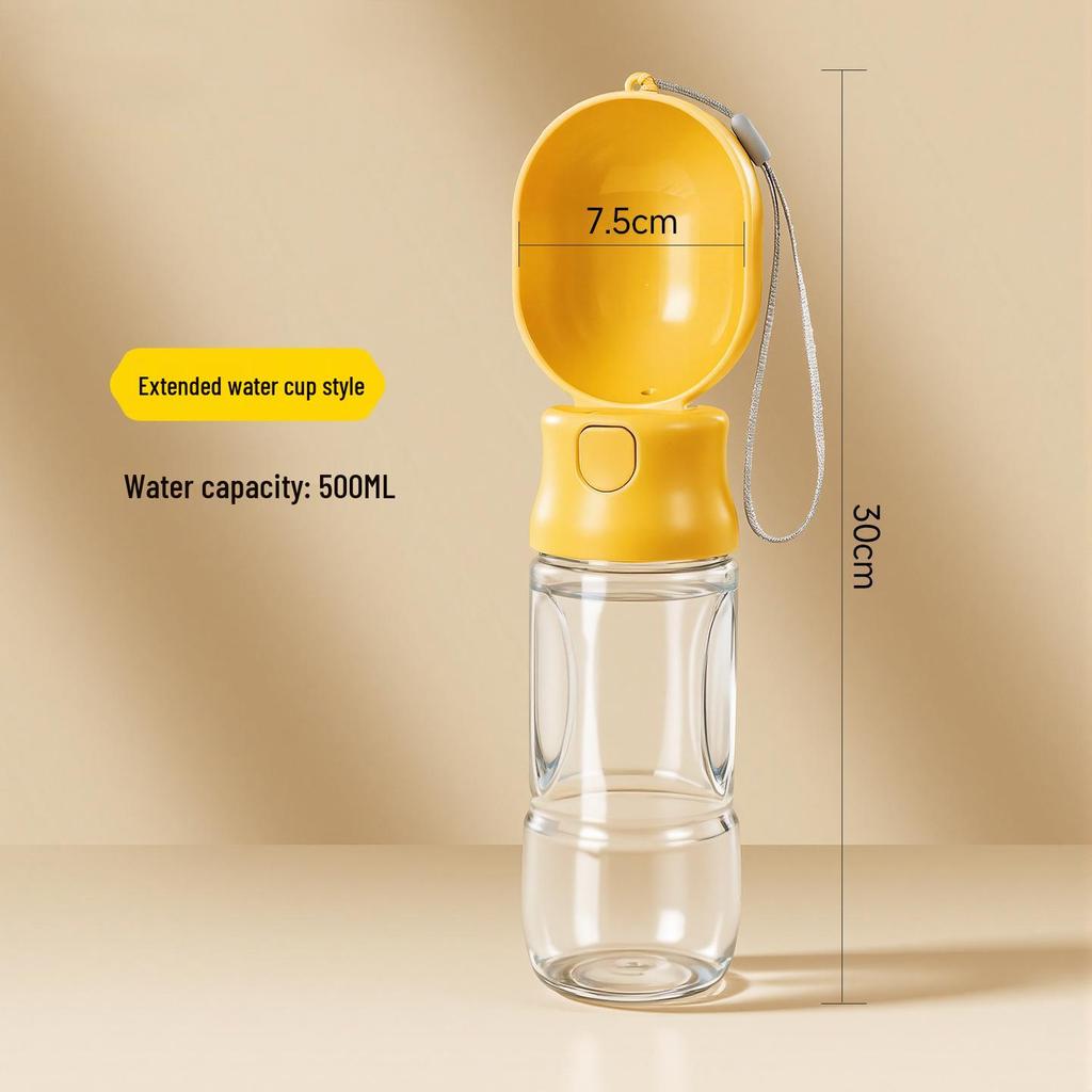Portable Pet Companion: Leak-Proof Outdoor Water & Food Feeder for Dogs
