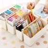 Large Capacity Stackable Desk Pen Holder for Paints, Markers, Brushes, and Stationery Supplies