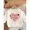 European Size Cute Print Pattern Sweatshirt for Baby Unisex, Comfortable And Easy with a Round Neck