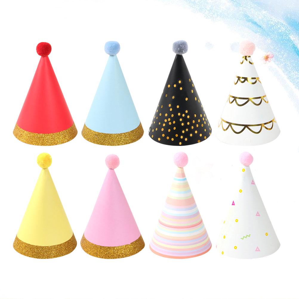 Birthday Cap Pointed Top Birthday Hat 