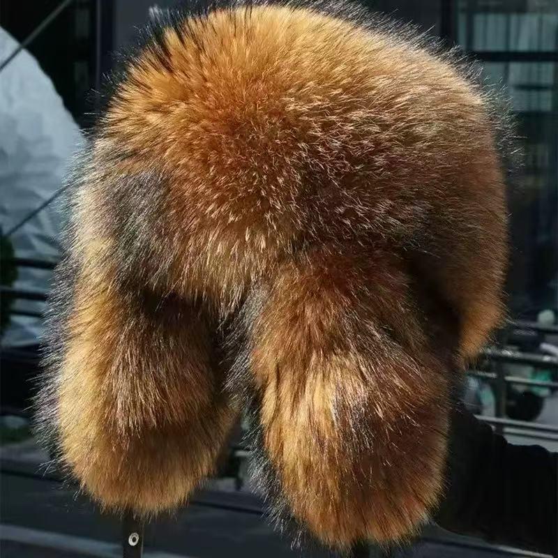 Real Fox Fur Lei Feng Winter