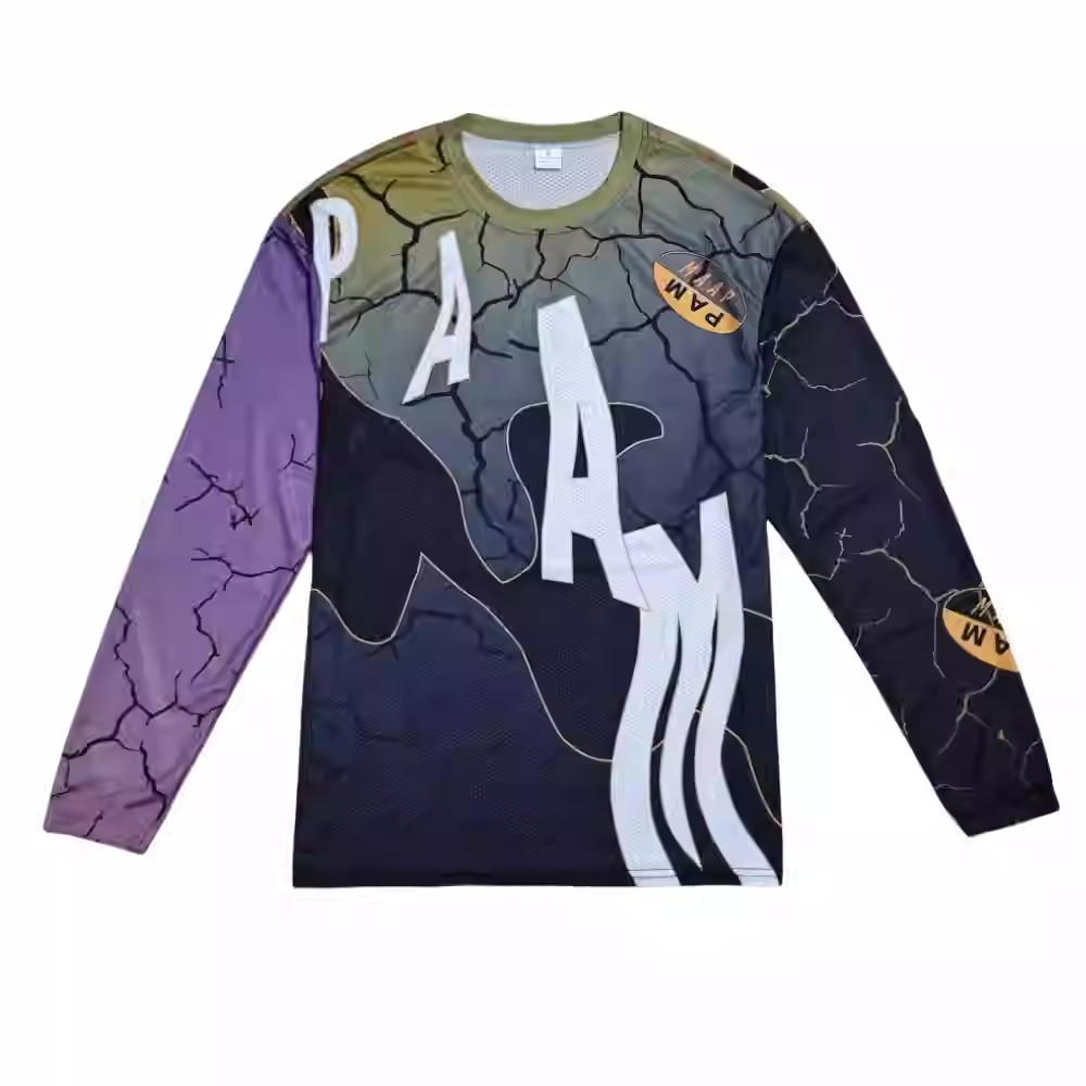 MTB Geländefahrrad Trikot Mountainbike Speed Down Trikot Schnelltrocknendes Trikot Motorrad Rennsport Trikot Sweatshirt Jers
