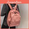 Lightweight Macaron Korean Style Backpack Practical For Primary And Middle School Students 2023 New Japanese Double Shoulder Bag