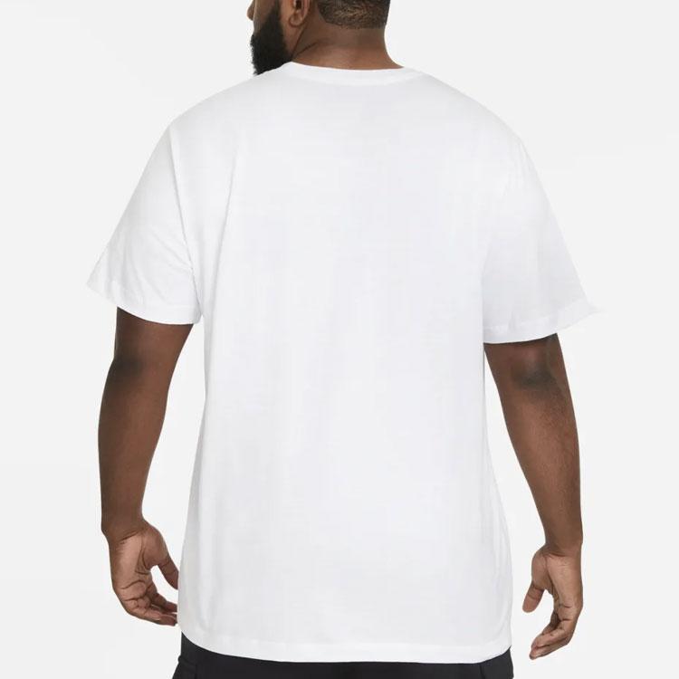 Nike Casual Sports Breathable Round Neck Short Sleeve T-Shirt Men Tops White DC5094-100